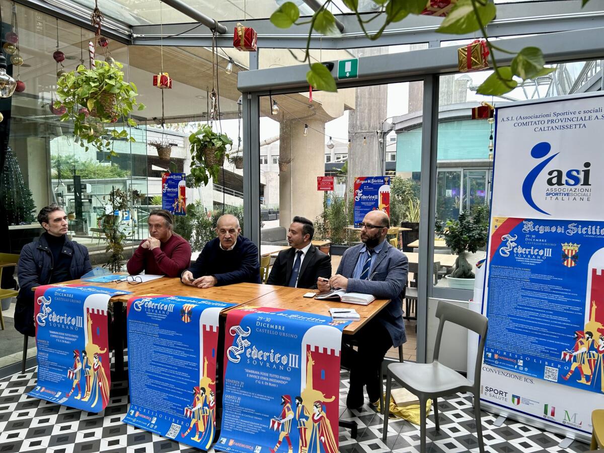 Rievocazione storica, presentato a Catania l’evento dedicato a Federico III re di Sicilia -
