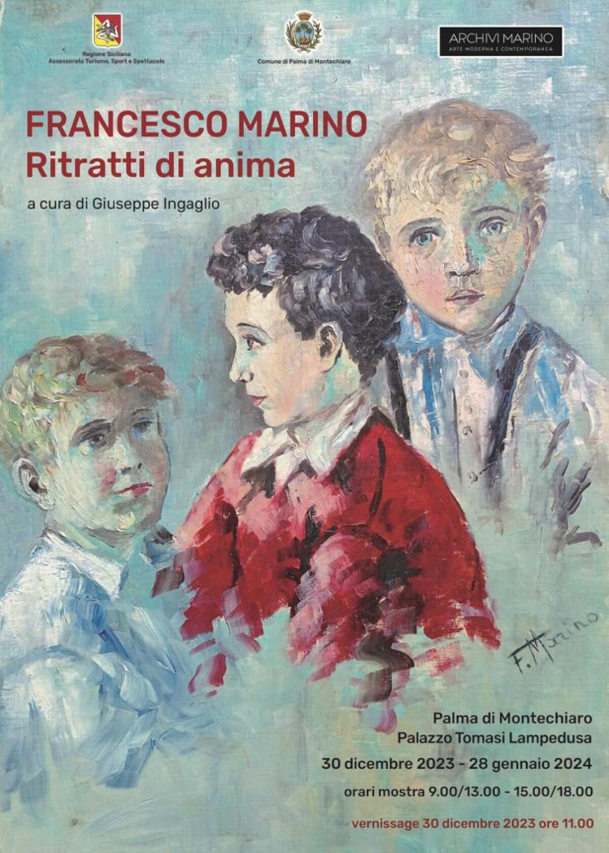 Francesco Marino, Ritratti di anima - 