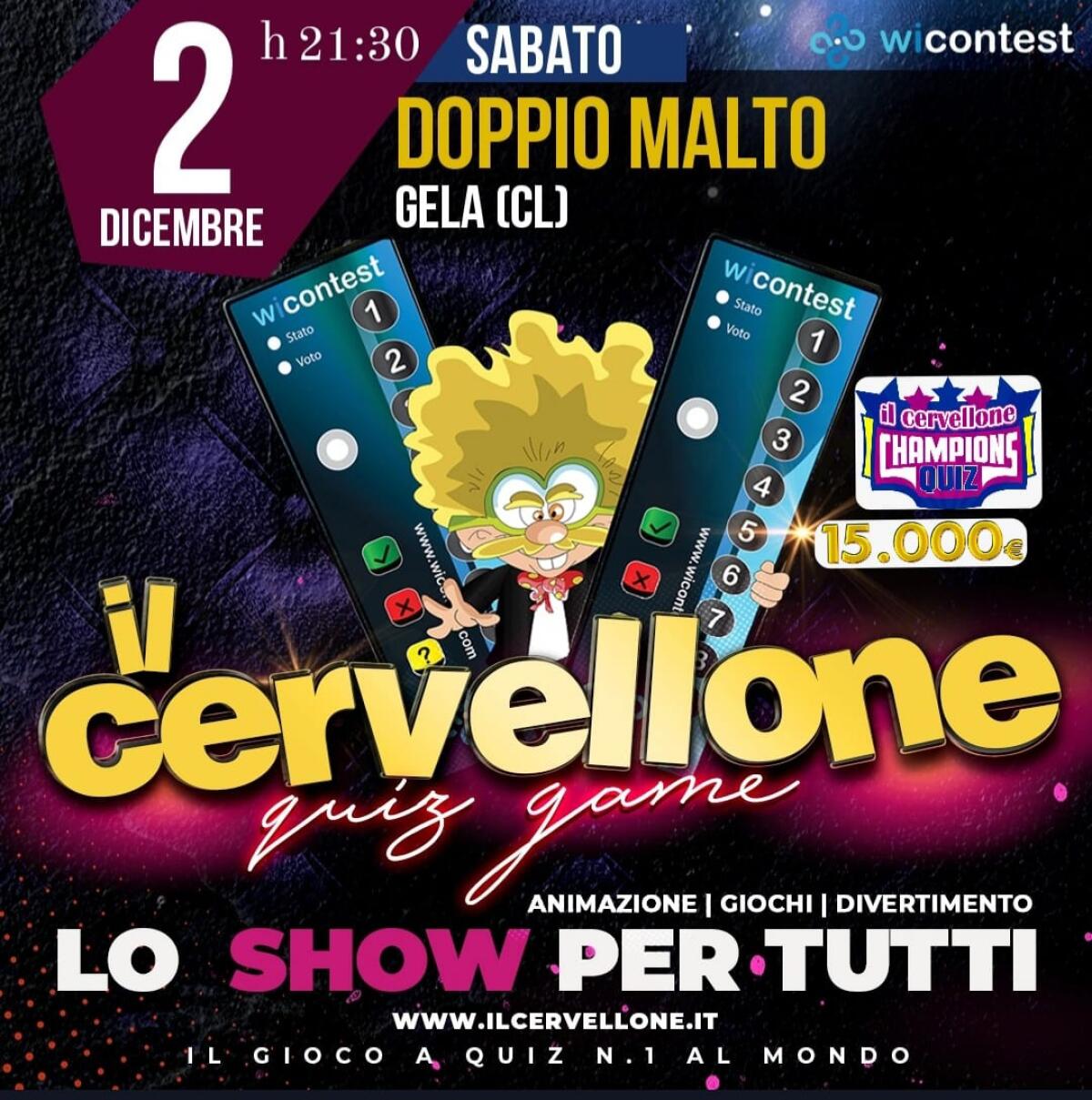 Stasera &#8216;Il Cervellone&#8217;, il Gioco a Quiz più famoso d&#8217;Italia - 