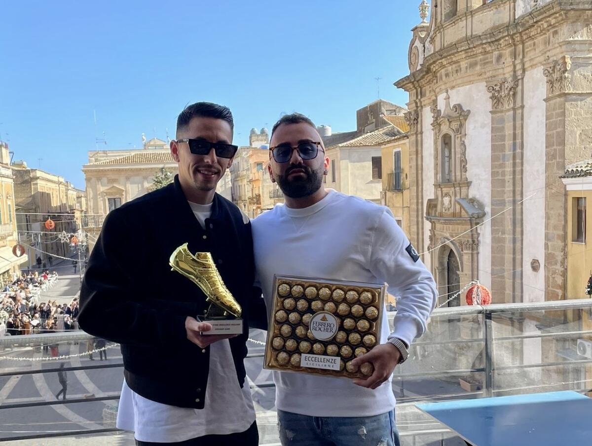 Giuliano Alma premiato con la Scarpa d’oro di Eccellenze siciliane 2023 - 