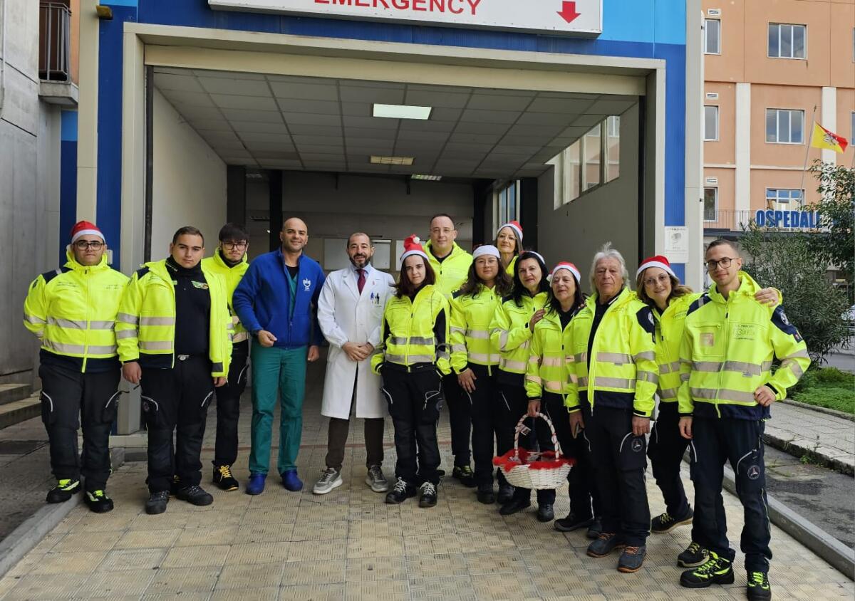 La Procivis dona il sorriso, e non solo, ai degenti dell’ospedale - 
