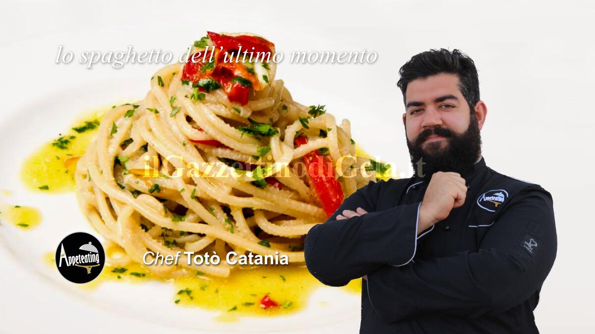 Lo chef Totò Catania propone: Lo spaghetto dell’ultimo momento -