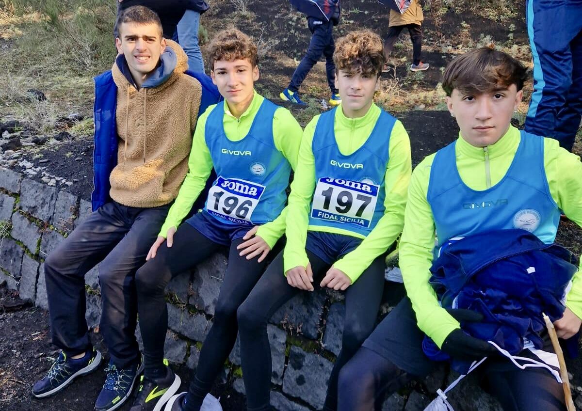 Campionati regionali campestri, terzo posto per la Young Runner a Nicolosi - 