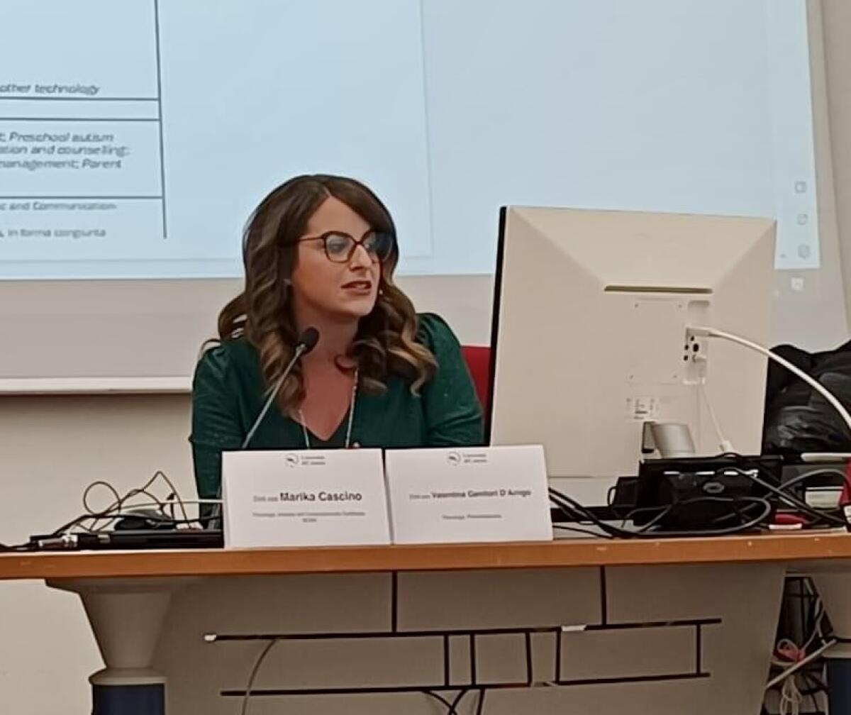 L’autismo in età adulta: l’intervento di Marika Cascino al convegno dell’università di Catania -