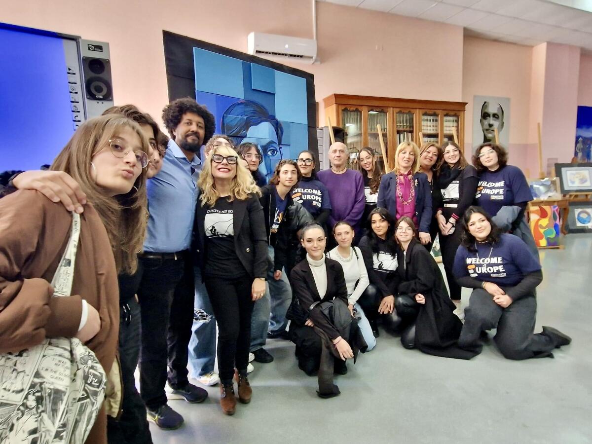 “Semi di Lampedusa”, Tareke Bhrane incontra gli alunni del “Majorana” -