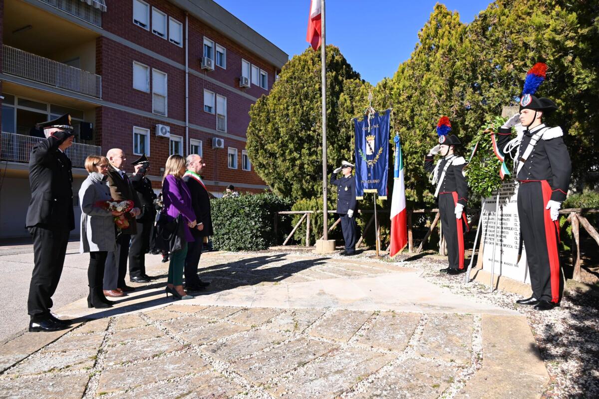 I Carabinieri ricordano i caduti nell&#8217;eccidio di contrada Rigiulfo - 