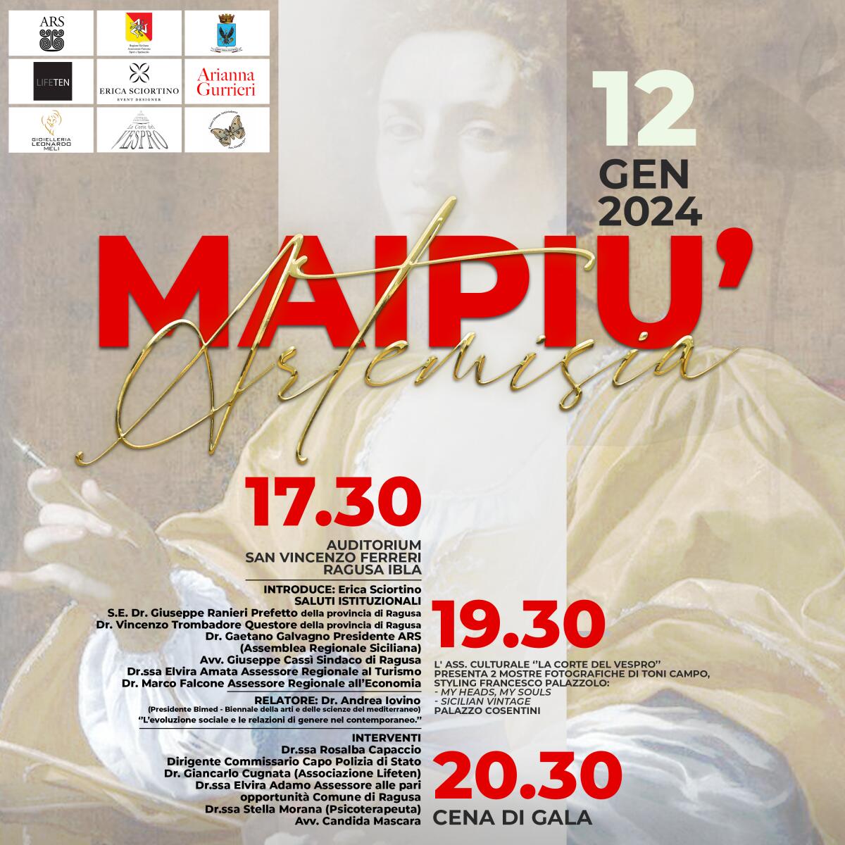 “Mai più Artemia Gentileschi: dalle donne per le donne” - 