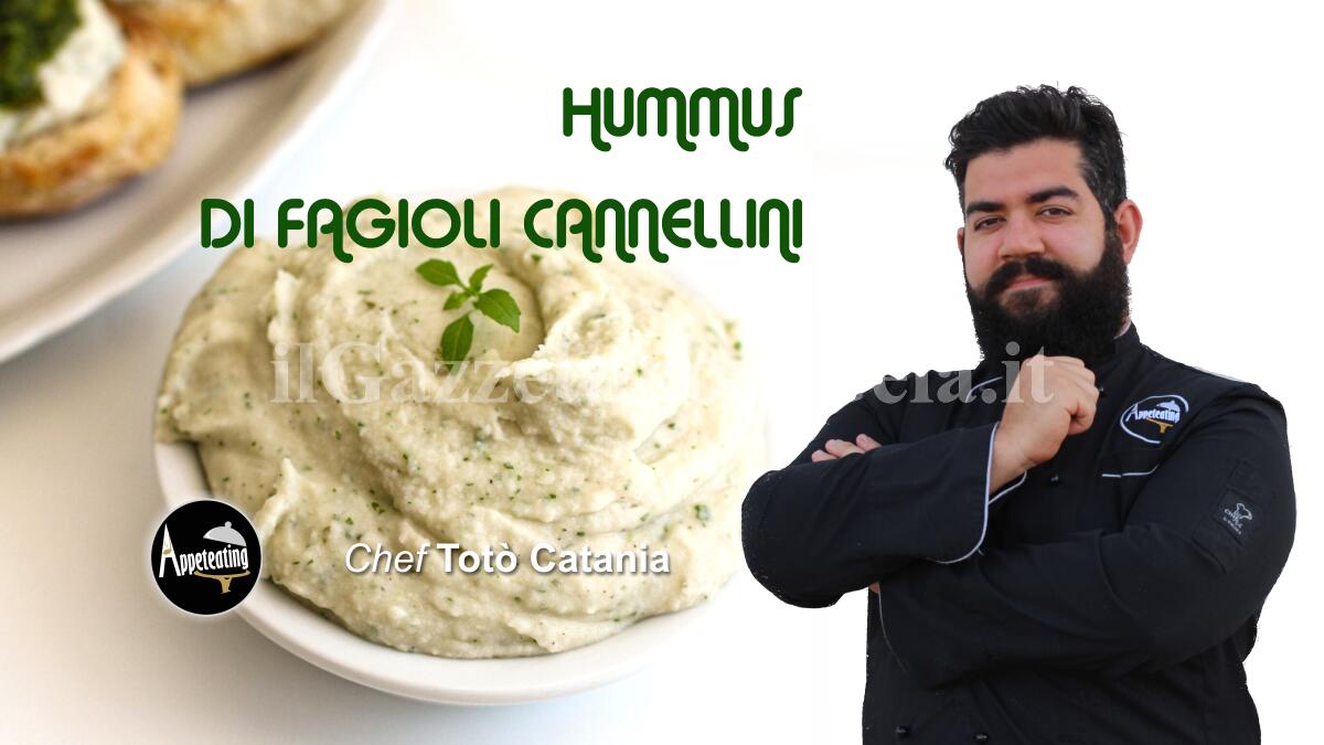 Lo chef Totò Catania propone: Hummus di fagioli cannellini - 