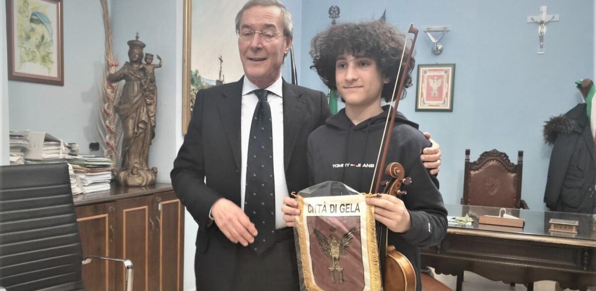 Samuele Palumbo incontra il Sindaco, sarà ospite a Casa Sanremo - 
