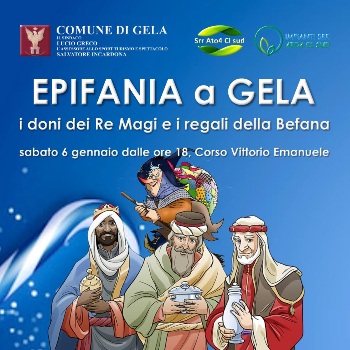 La manifestazione del Comune sulla Befana è stata rinviata -