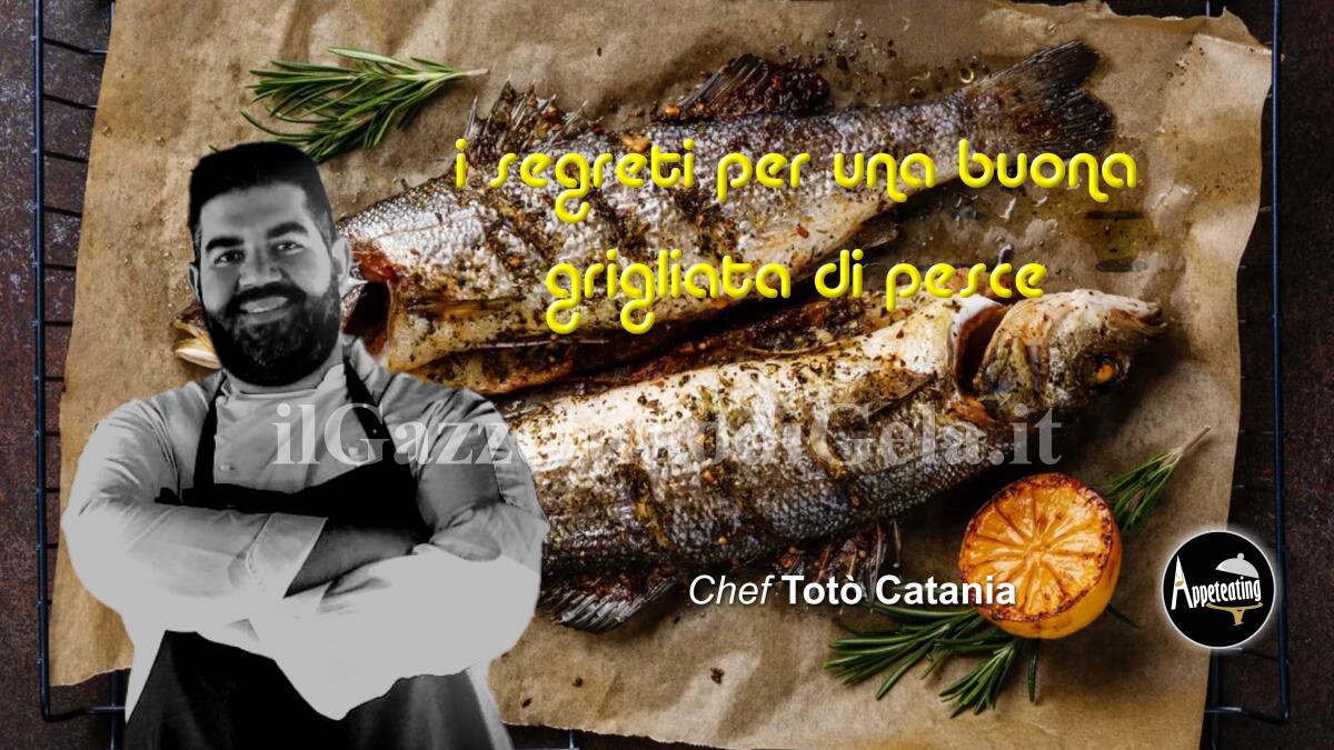 Lo chef Totò Catania propone: I segreti per una buona grigliata di pesce -