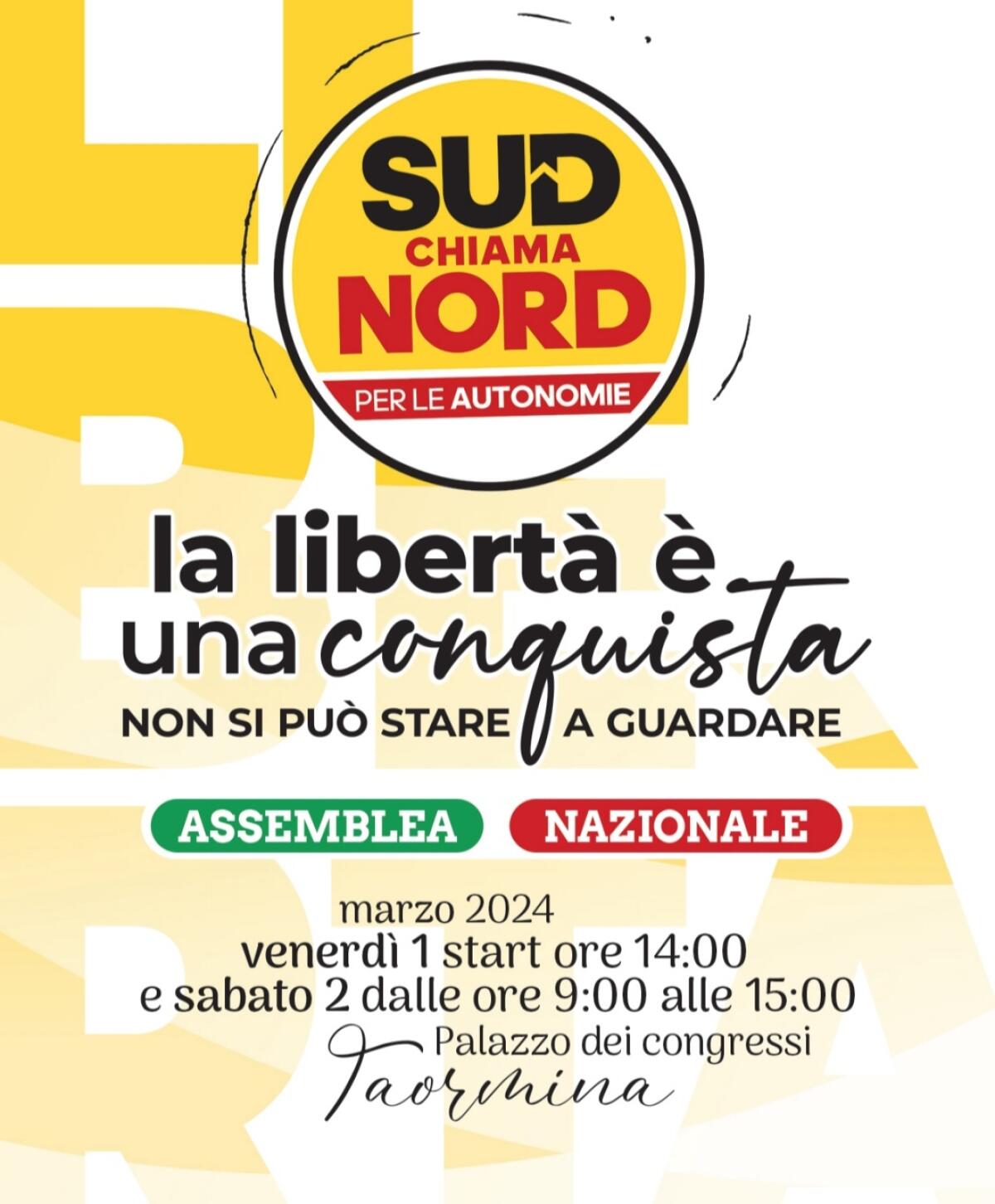 Assemblea nazionale di Sud chiama nord - 