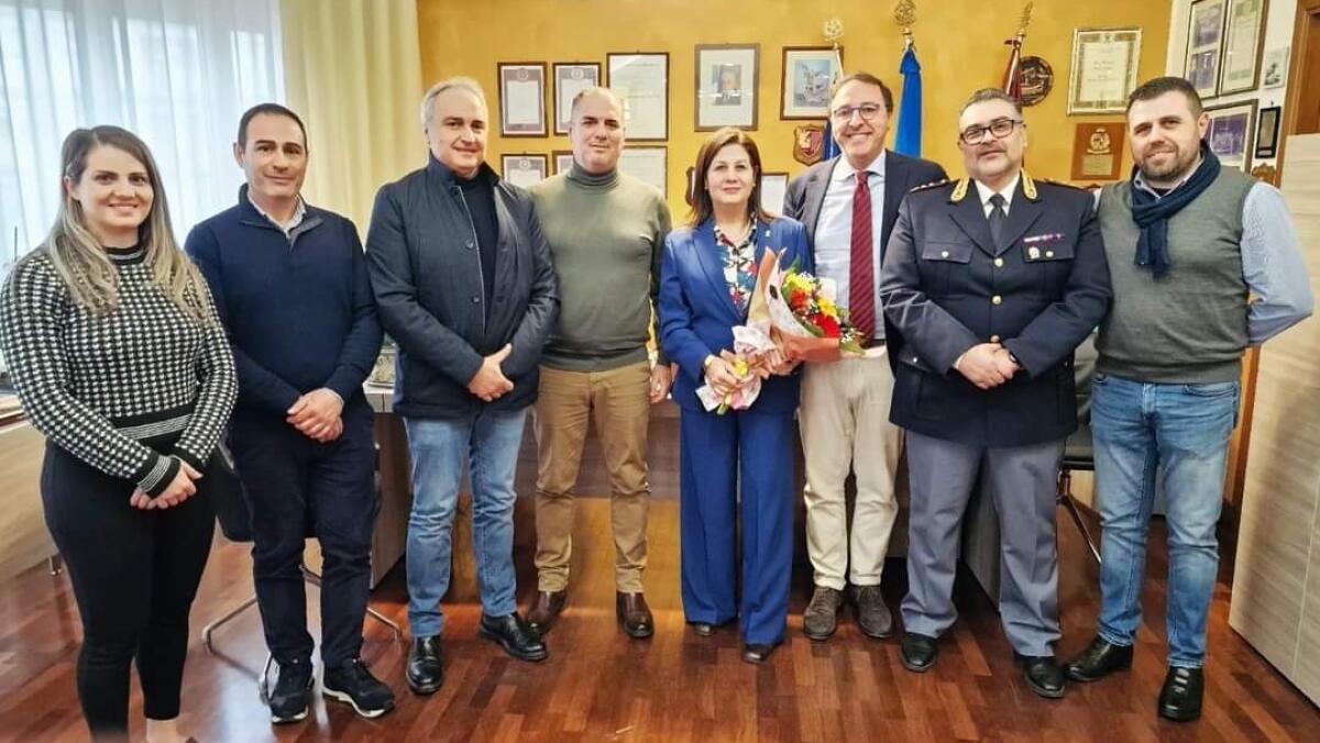 Personale Pg del tribunale di Gela, ricevuto dal Questore -