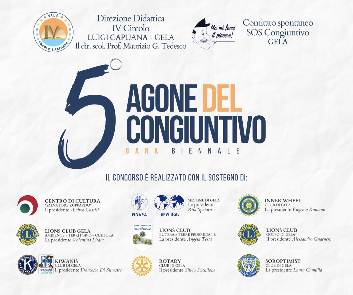 Grande partecipazione all’Agone del congiuntivo - 