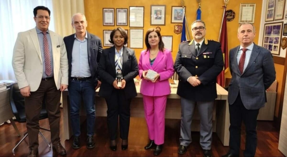 Incontro istituzionale con la console marocchina in questura - 