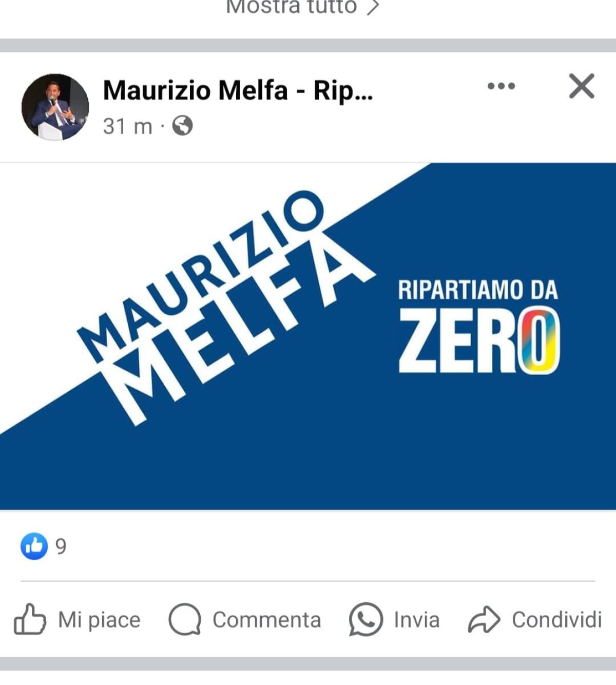 Melfa riaccende i motori della politica con la sua lista e guarda verso l’agorà -