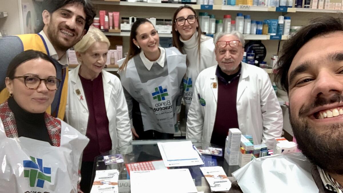 Banco farmaceutico, raccolta solidale promossa da Leo e Lions del golfo -