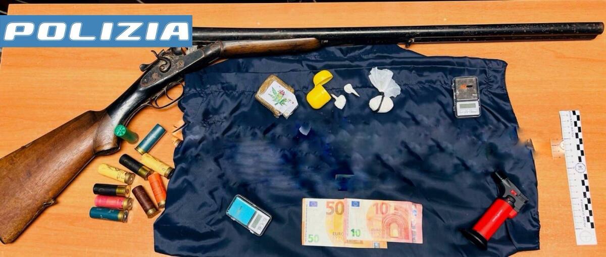 Deteneva armi e droga: arrestato - 