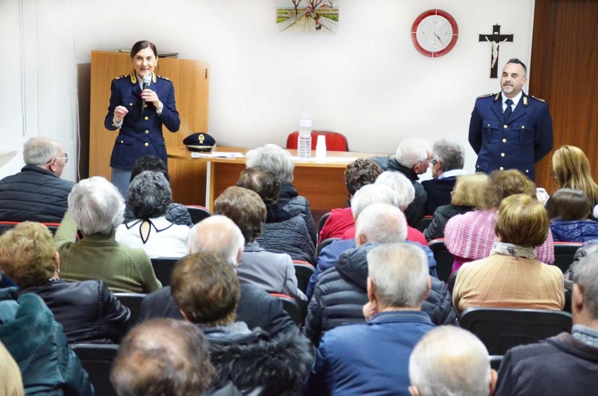 Polizia e legalità, campagna sicurezza per gli anziani - 