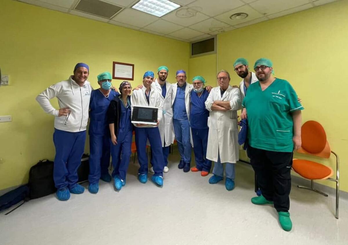 Intervento di emorroidi con il laser al Vittorio Emanuele - 