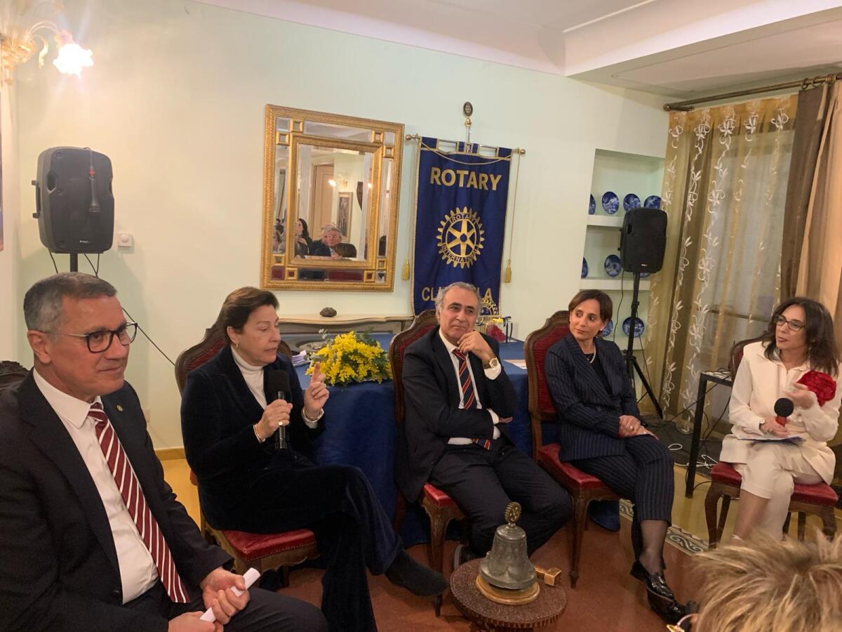 L’assessore Volo e l’imprenditrice Melfa alla Festa delle donne del Rotary Club - 