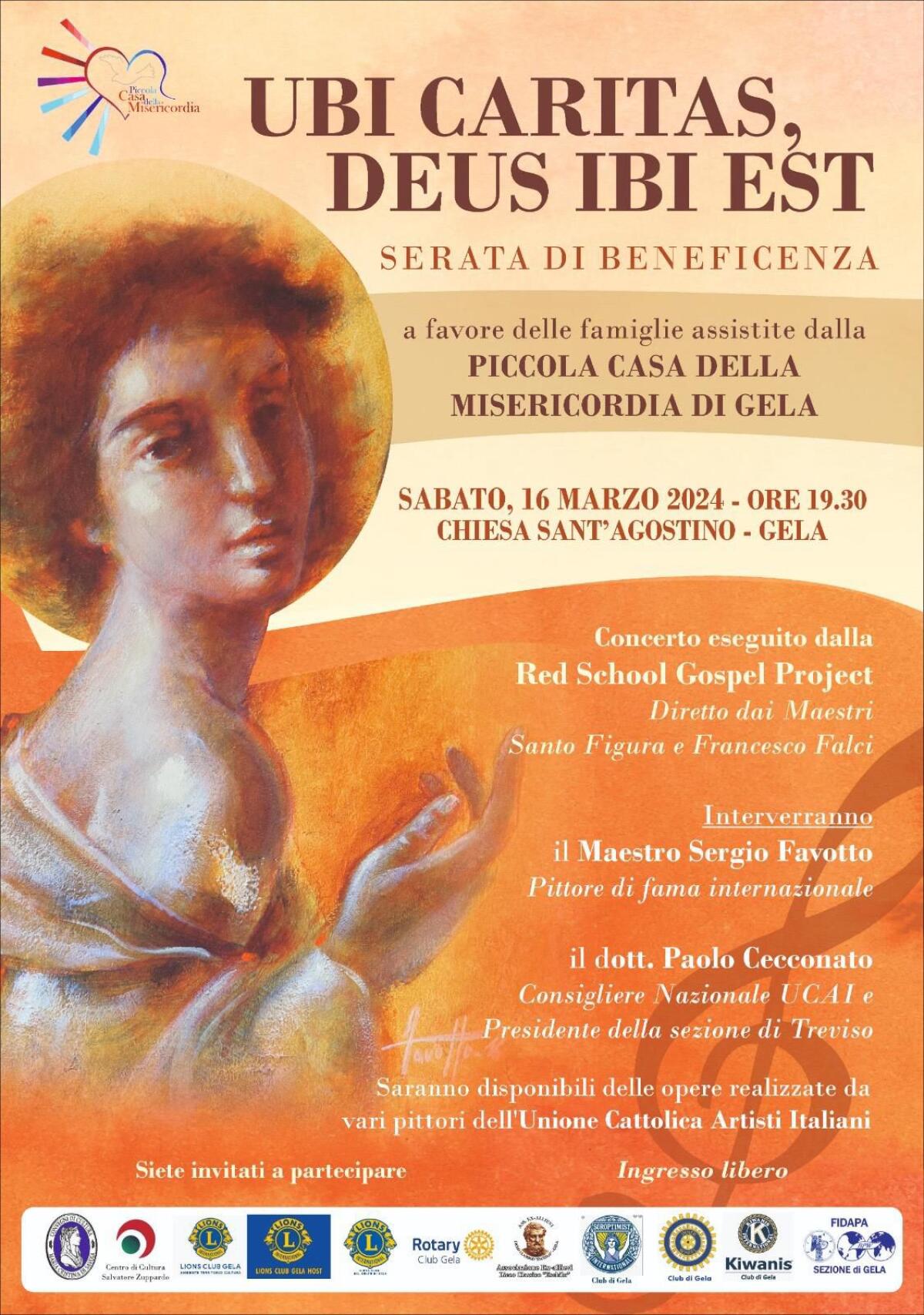 Concerto di beneficenza domani nella chiesa Sant&#8217;Agostino - 