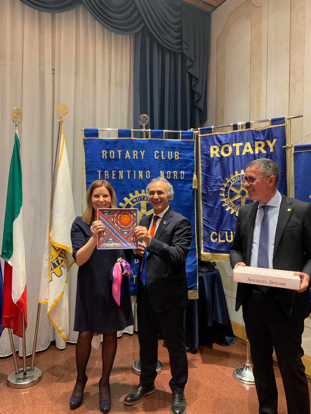 Gita rotariana in Trentino,occasione per unire le forze di 3 club - 