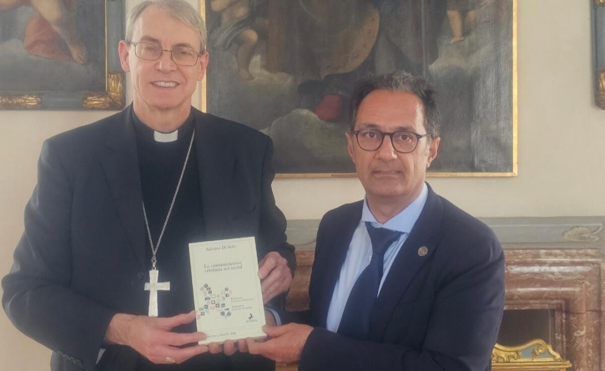 Il segretario nazionale Ucsi Di Salvo incontra i vescovi di Pavia e Tortona - 