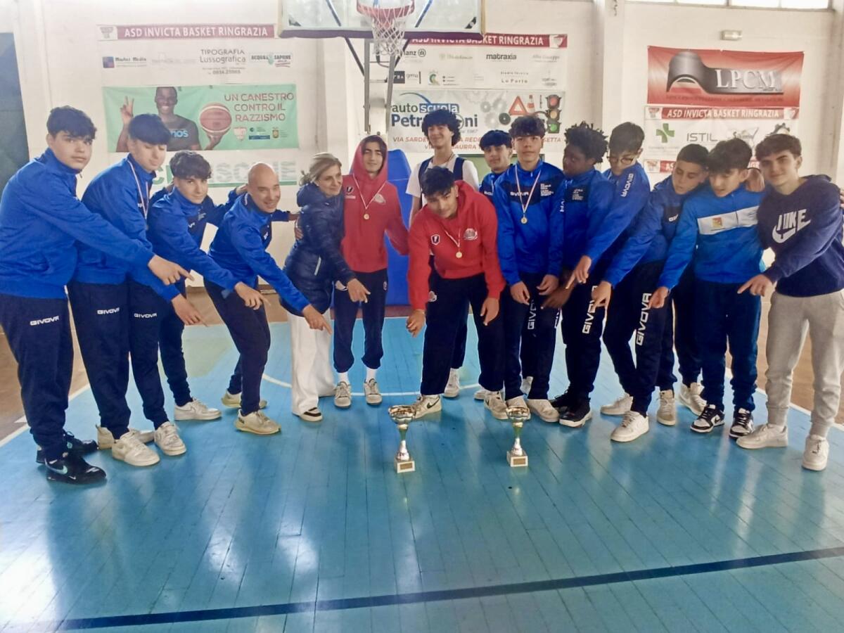 Campionati provinciali studenteschi, primo posto per l’istituto “Eschilo” nel basket 3&#215;3 - 