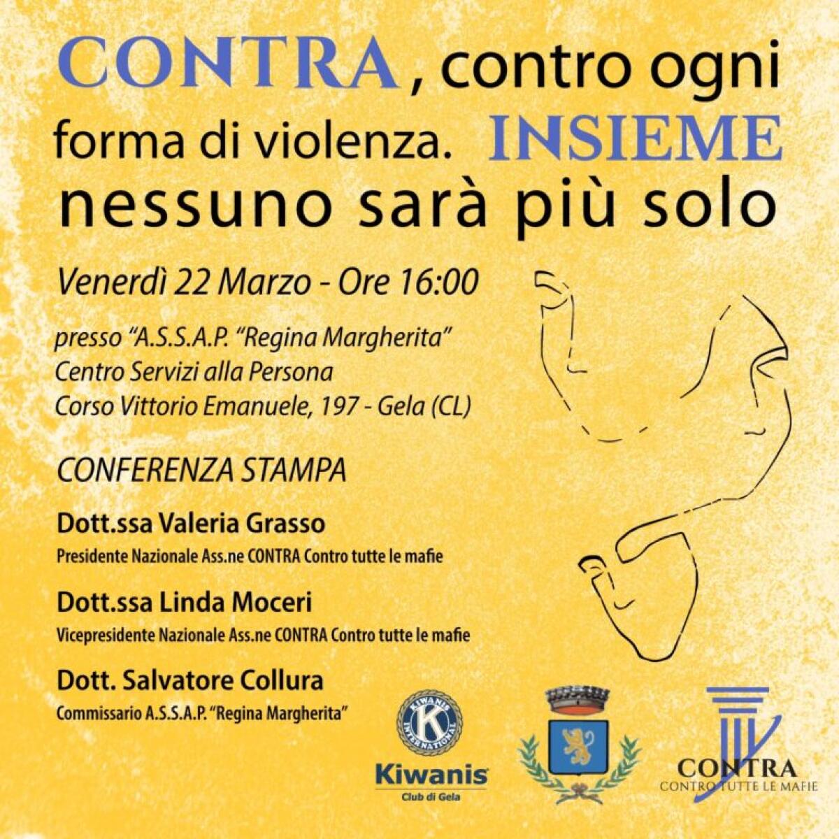 Domani s’inaugura “Contra”, sportello d’ascolto per le donne vittime di violenza - 