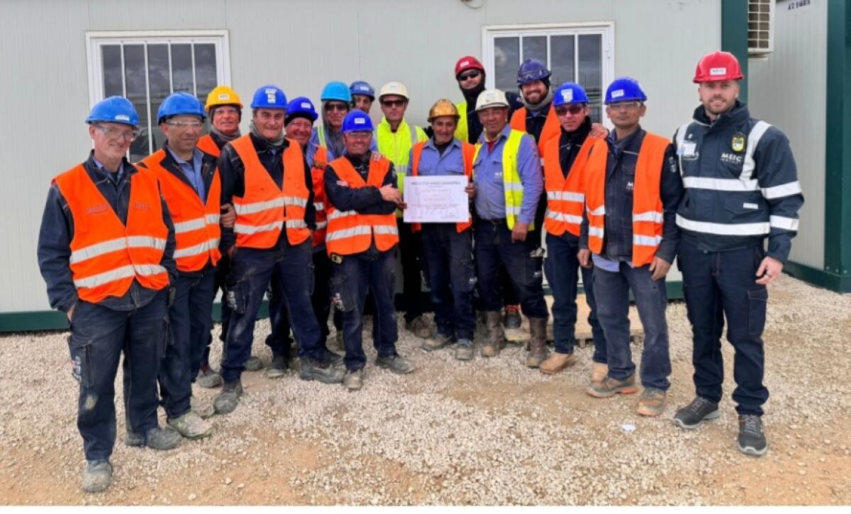Elmetto d&#8217;Oro di Eni per Argo e Cassiopea a collaboratore di Meic - 