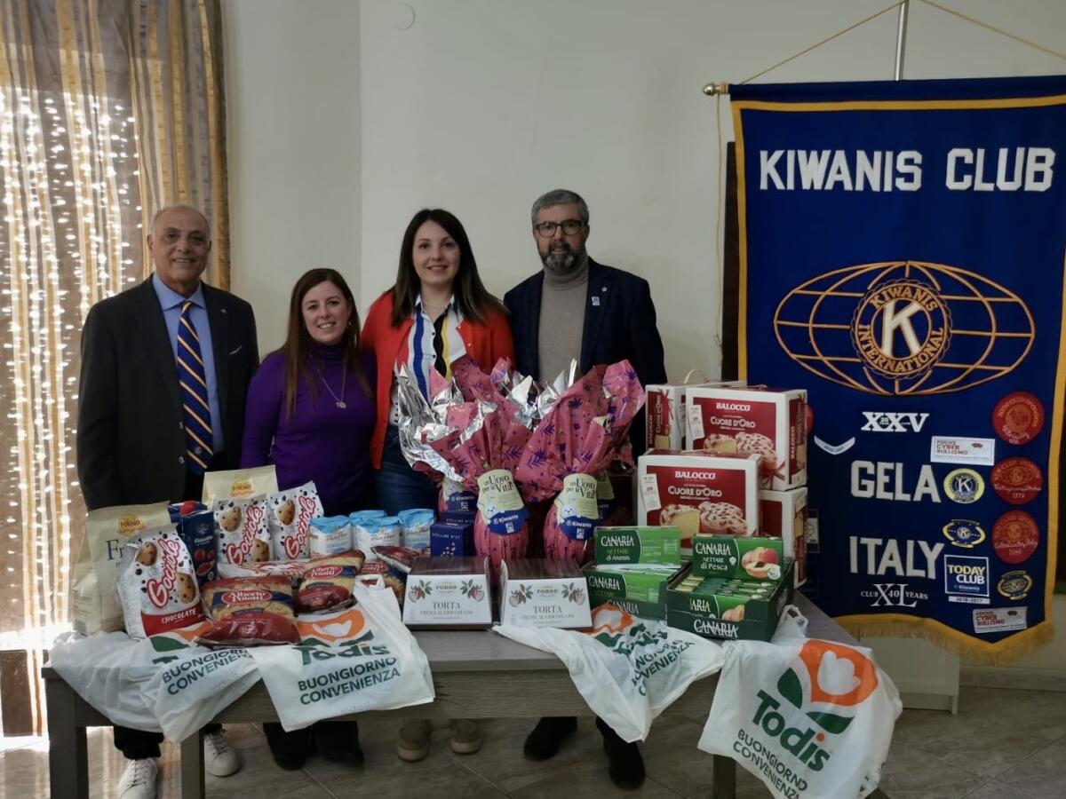 Donazione solidale promossa da Kiwanis e gruppo Todis - 