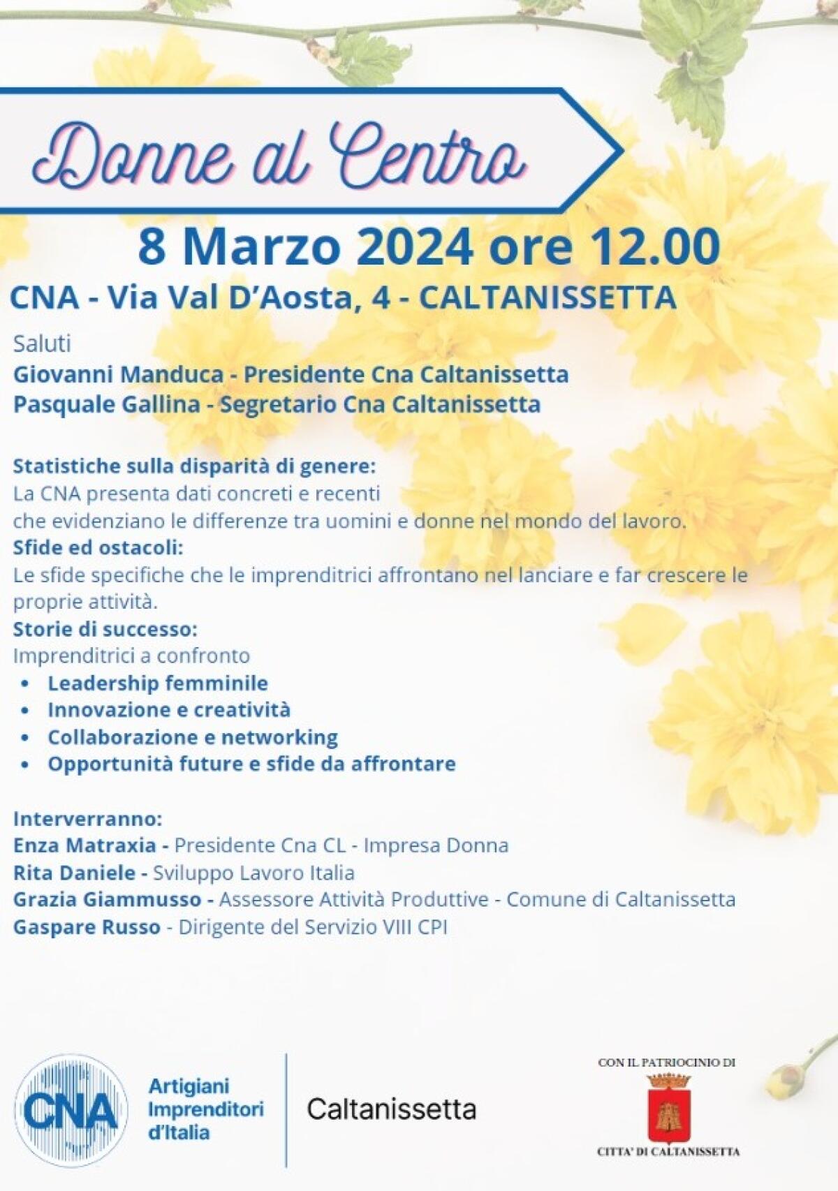 Donne al centro: Cna promuove l’Empowerment femminile e l’inclusione - 