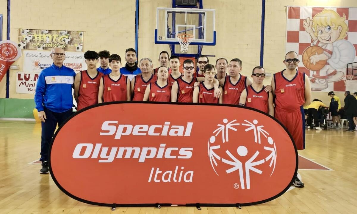 Special Olympics, il Team Sicilia protagonista allo Special basket unificato di Reggio Calabria - 
