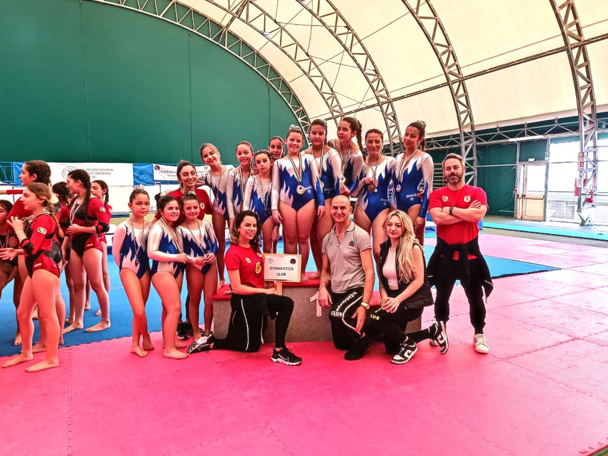 Trionfo nei Campionati Regionali di Ginnastica Artistica - 