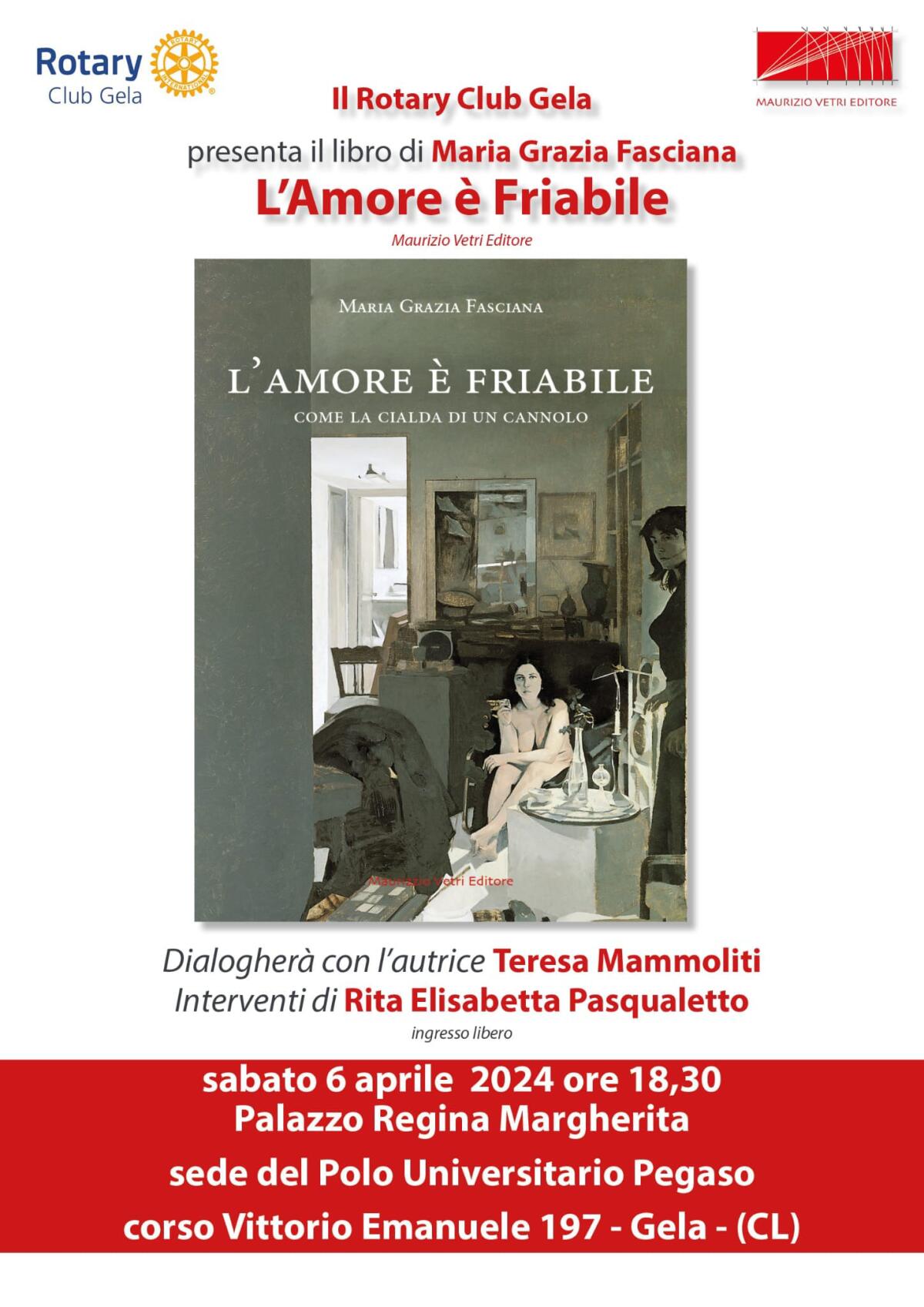 “L’amore è friabile”, come la cialda del cannolo… - 