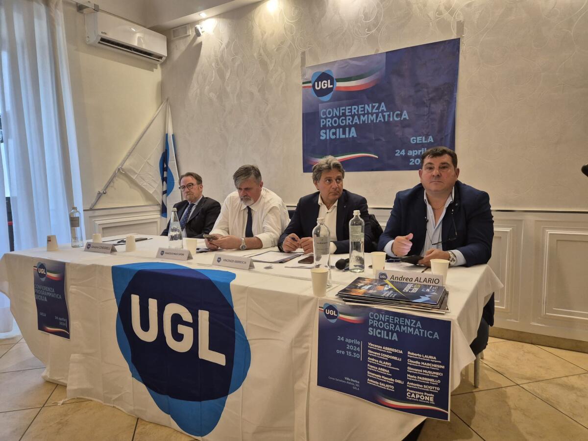 Ugl regionale:&#8221;per il riscatto serve superare le contraddizioni e puntare sulle infrastrutture&#8221; - 