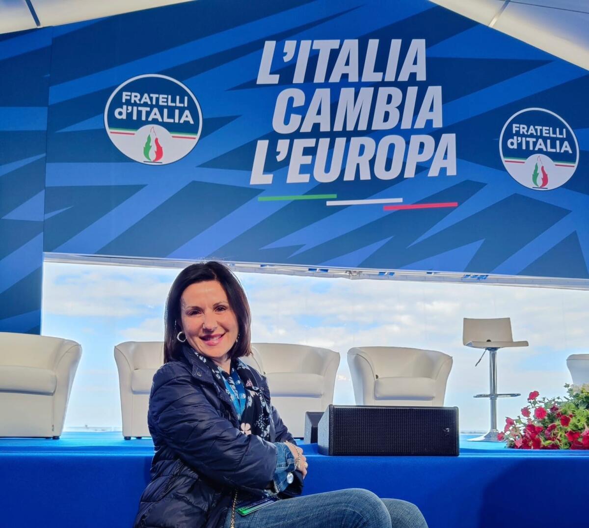 Sandra Bennici:da Pescara alla candidatura alle Europee per FdI? - 