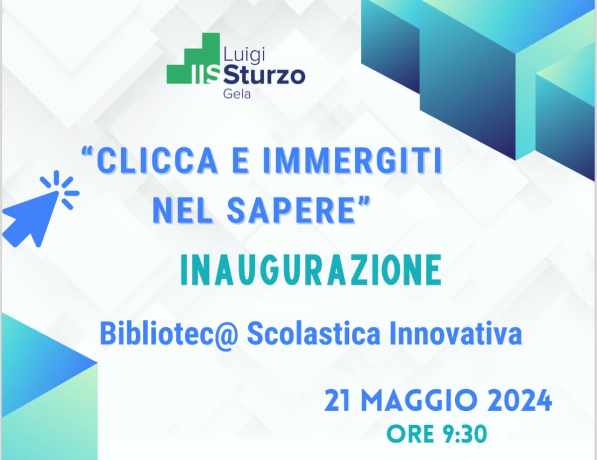 Istituto “Sturzo”, si inaugura la nuova Bibliotec@ Scolastica Innovativa - 