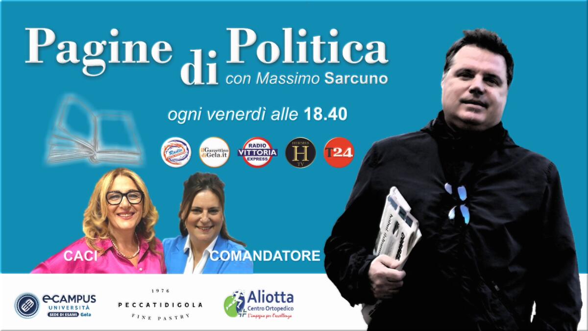 Pagine di Politica, appuntamento alle 18.40 - 