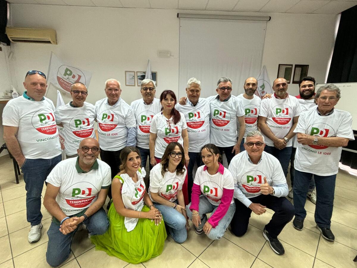 Il Pd dà la carica ai suoi candidati al consiglio -