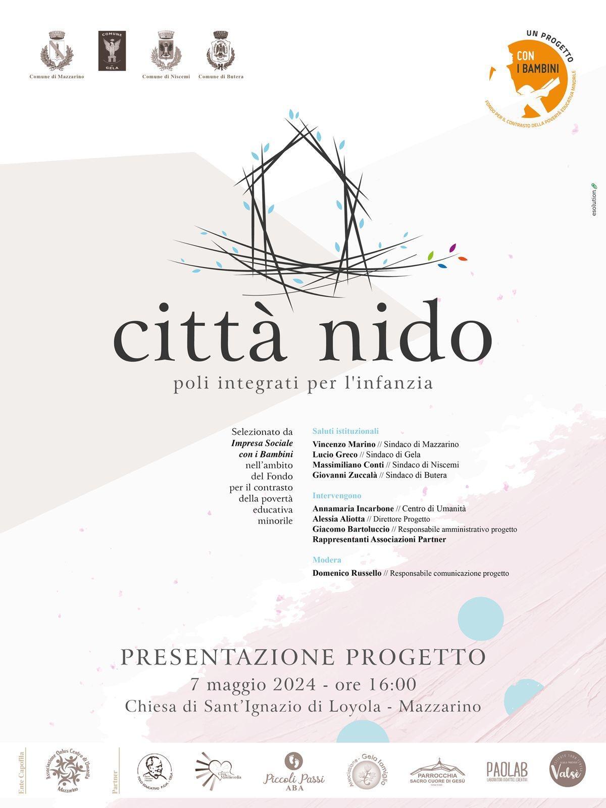 Mazzarino, parte il progetto “Città Nido” per il sostegno al mondo dell’infanzia - 