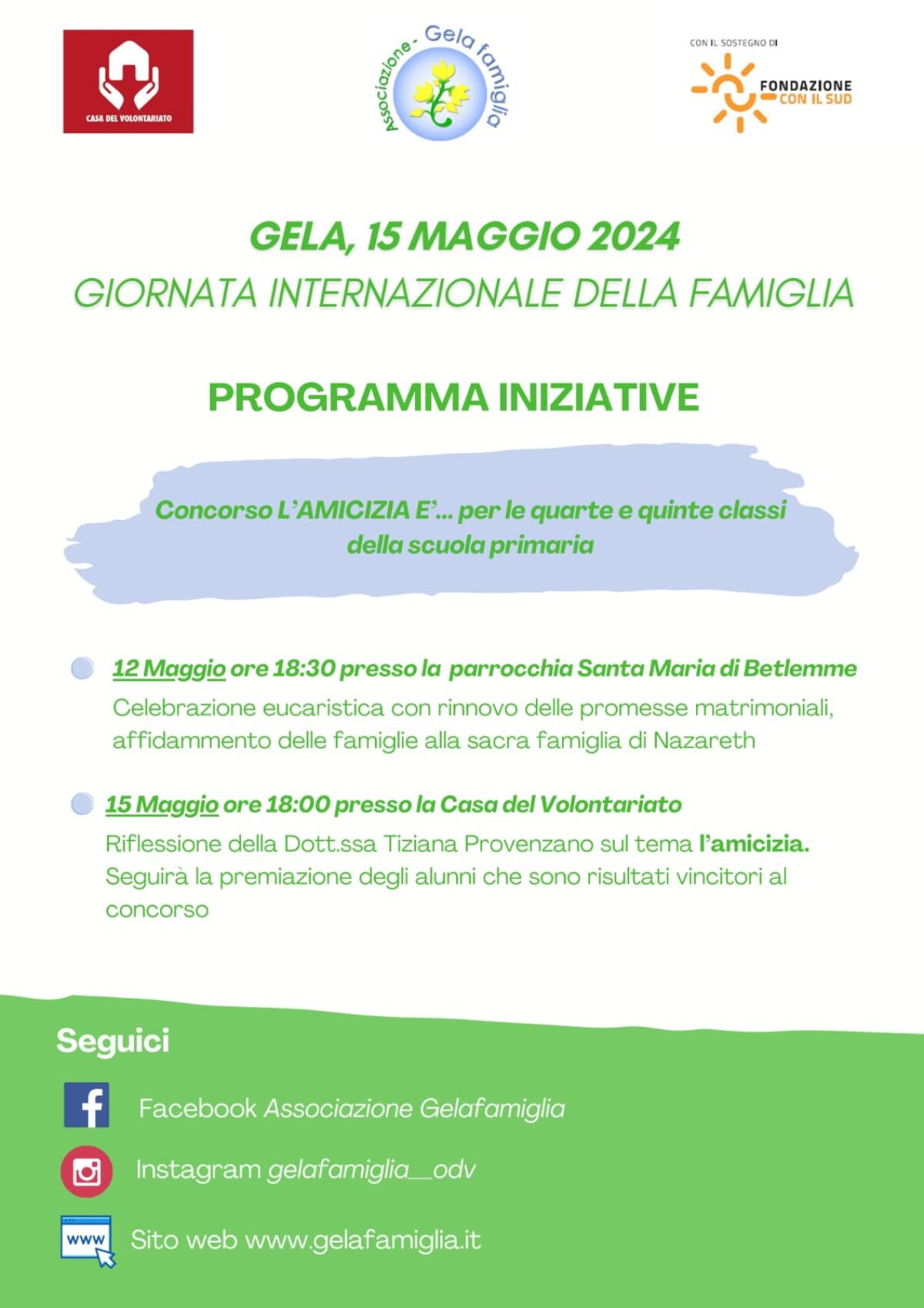 Si celebra la Giornata della Famiglia - 