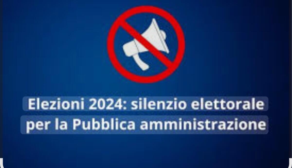 Il silenzio elettorale confermato per venerdì 7 giugno a mezzanotte - 
