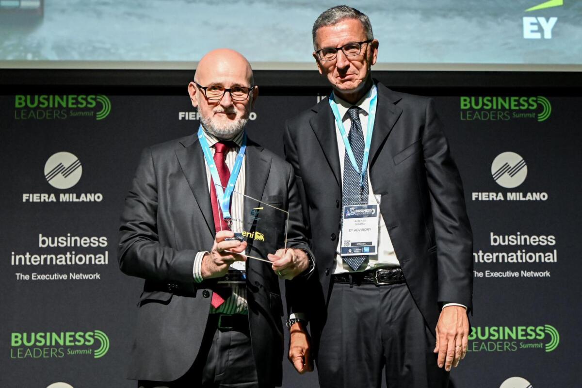 Eni premiata agli “Ey Risk Tranformation Awards” -