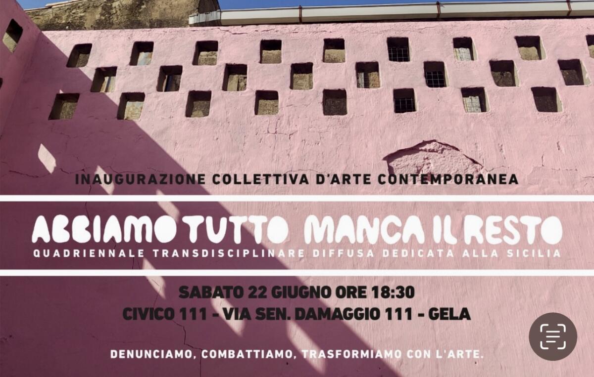 “Ué” e Farm inaugurano sabato la mostra “Abbiamo tutto Manca il resto” al Civico 111 - 