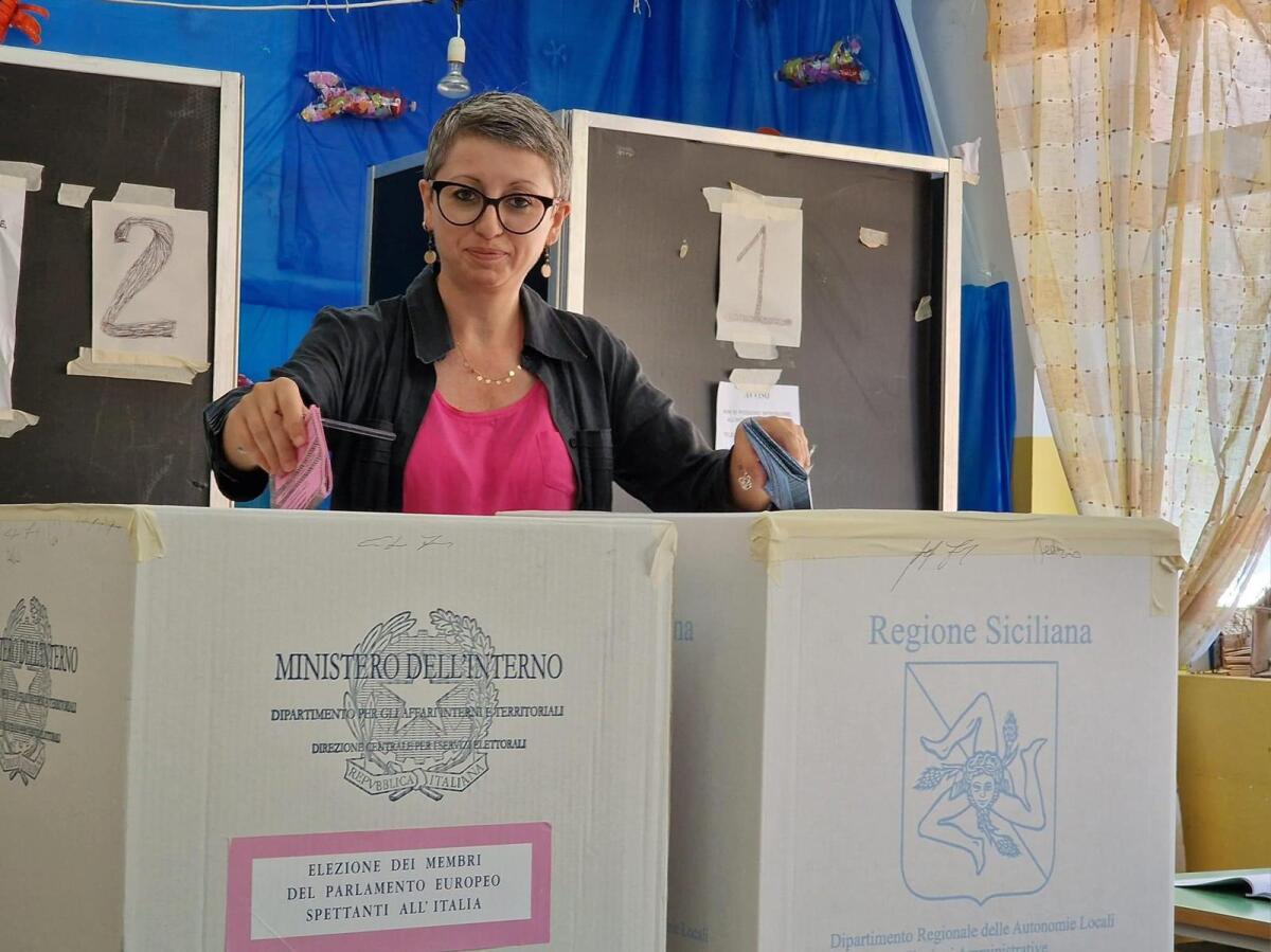 Ha votato Virginia Farruggia,unica candidata gelese alle Europee - 