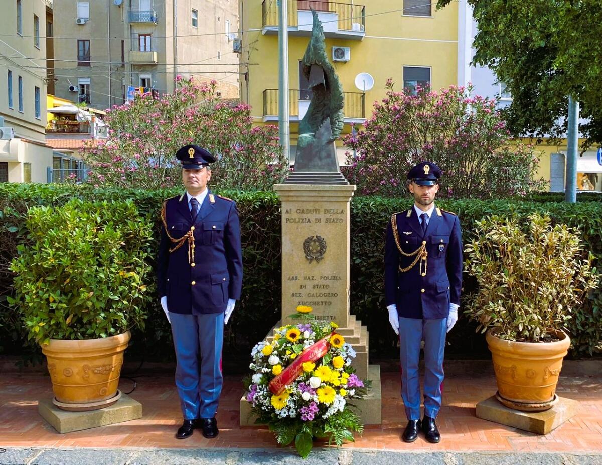 La Questura ricorda i poliziotti Salvatore Falzone e Michele Pilato - 