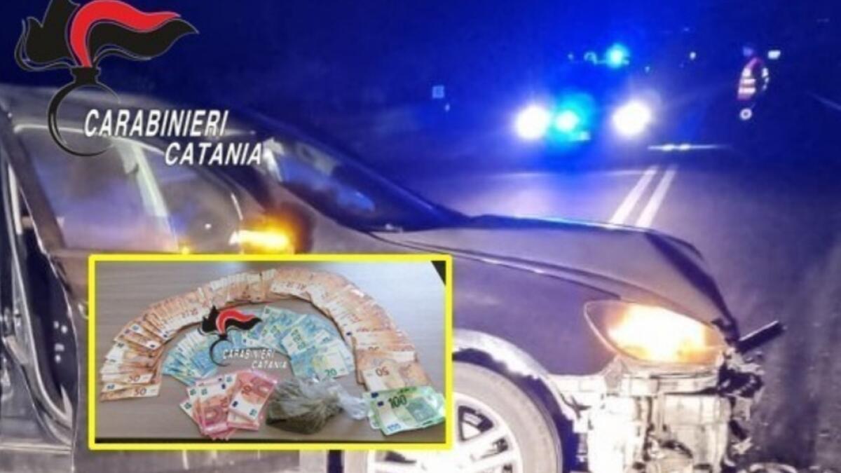 &#8220;Tradito&#8221; da incidente, negli slip aveva droga e soldi - 