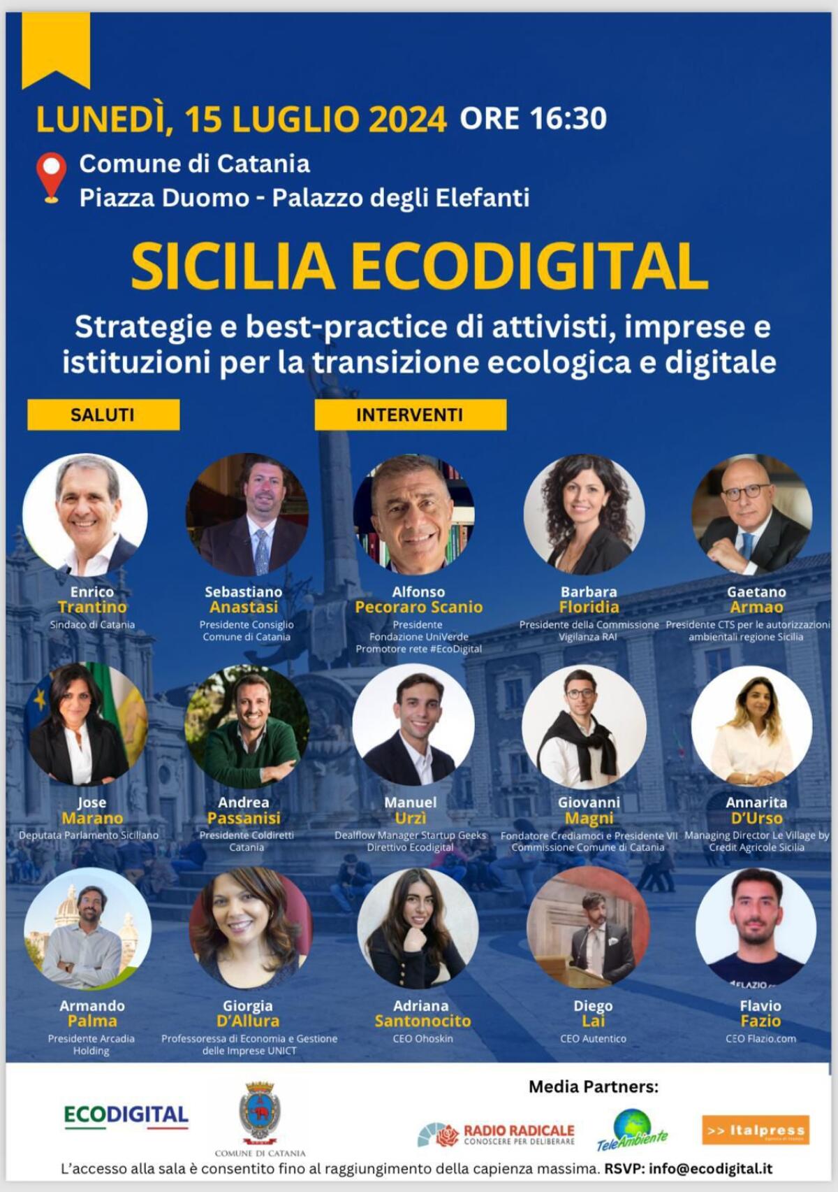 Il tour ecodigital fa tappa a Catania - 
